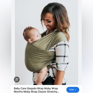 QAQADU Baby Care Gray wrap